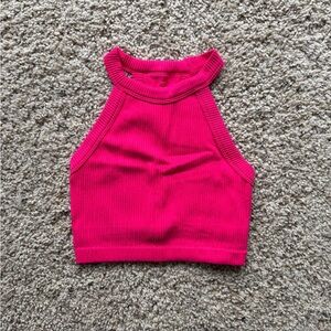 Aerie Hot Pink Tank Top